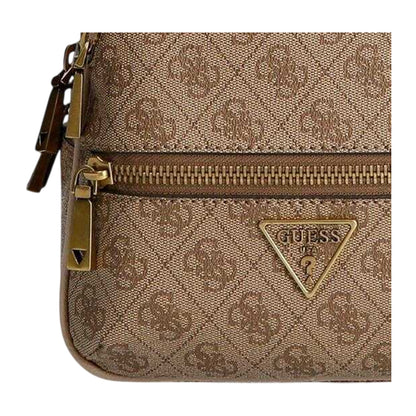 Latte - Side - Guess Manhattan Logo Mini Backpack