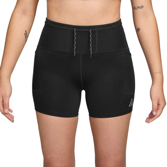 Black - Front - Nike Womens-Ladies ACG Running Shorts