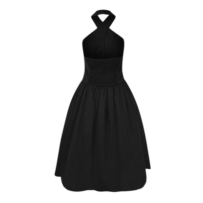Black - Back - AmyLynn Womens-Ladies Alexa Tailored Formal Maxi Dress