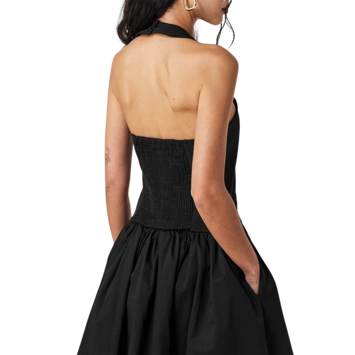 Black - Lifestyle - AmyLynn Womens-Ladies Alexa Tailored Formal Maxi Dress