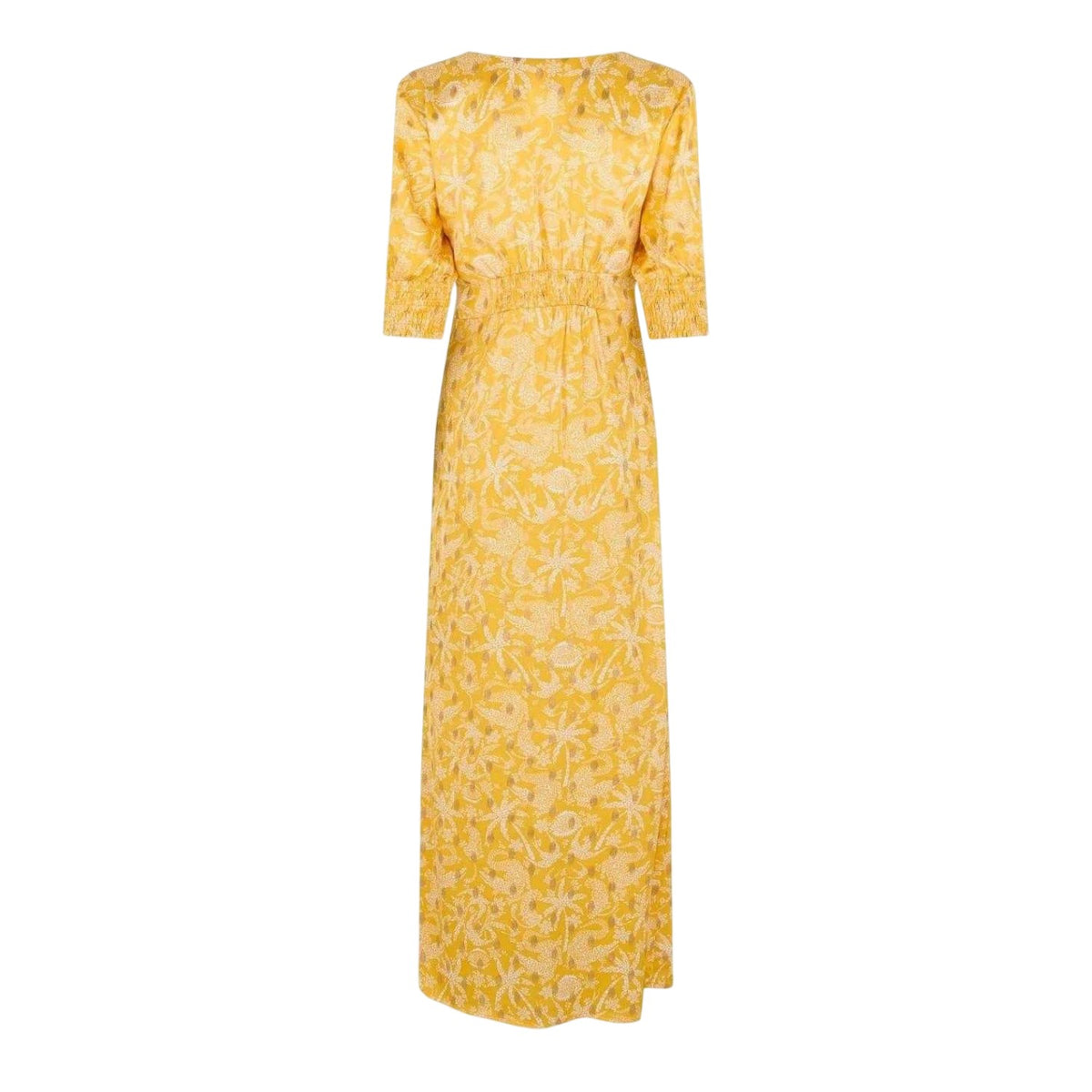 Yellow - Back - Never Fully Dressed Womens-Ladies May All-Over Print Maxi Dress