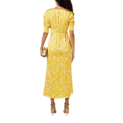 Yellow - Lifestyle - Never Fully Dressed Womens-Ladies May All-Over Print Maxi Dress