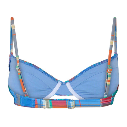 Multicoloured - Back - Ralph Lauren Womens-Ladies Glen Plaid Bikini Top
