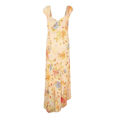 Cream - Back - Never Fully Dressed Womens-Ladies Sofia Slip Dress