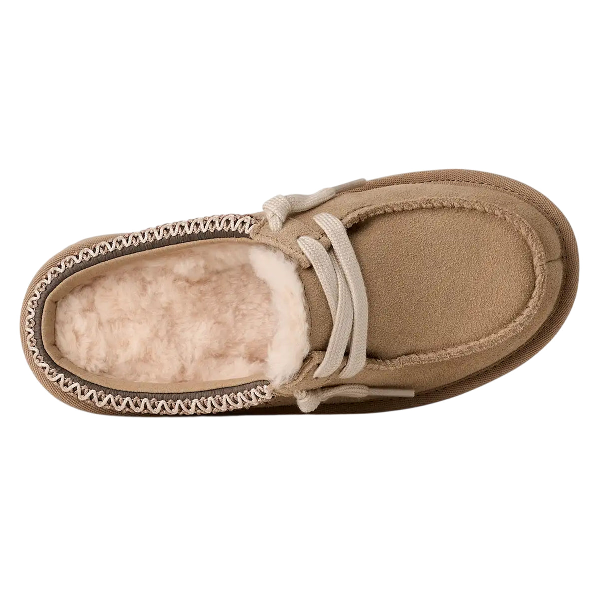 Sand - Lifestyle - UGG Childrens-Kids Tasman Suede Mule Slippers