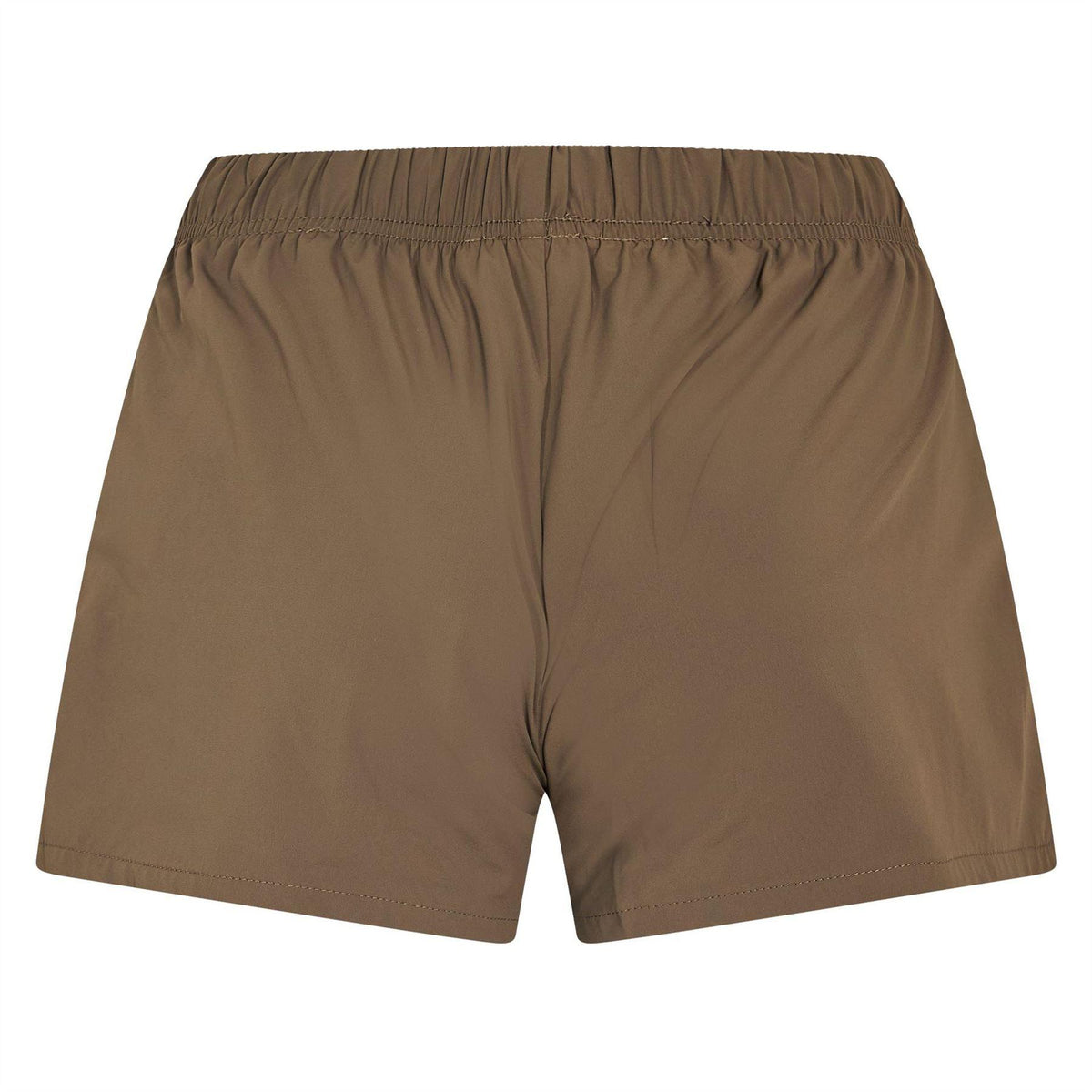 Green - Back - Fear Of God Essentials Womens-Ladies Cotton Blend Logo Cycling Shorts