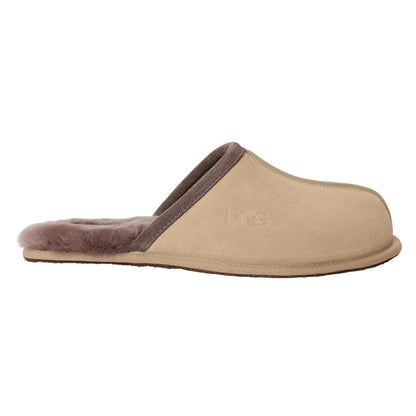 Mustard Seed - Front - UGG Mens Scuff Suede Mule Slippers