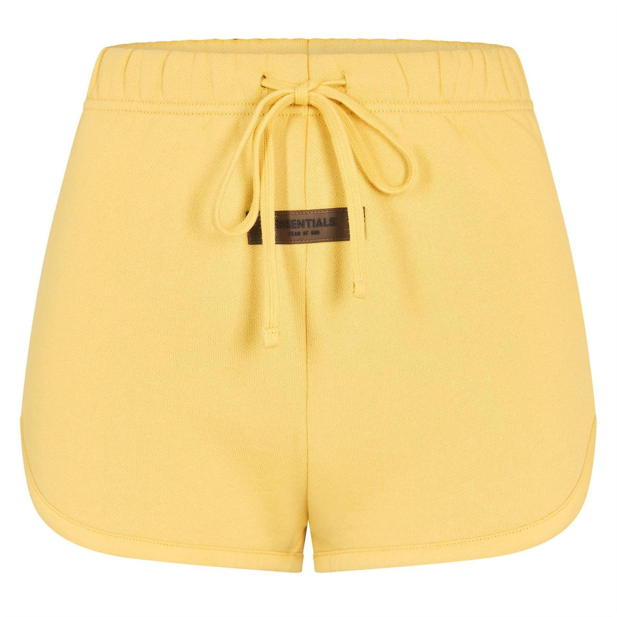 Yellow - Front - Fear Of God Essentials Womens-Ladies Patch Swim Shorts
