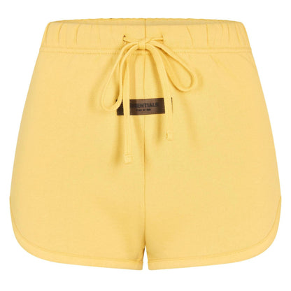 Yellow - Front - Fear Of God Essentials Womens-Ladies Patch Swim Shorts