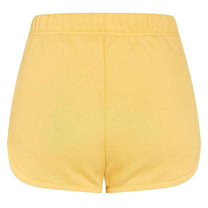 Yellow - Back - Fear Of God Essentials Womens-Ladies Patch Swim Shorts