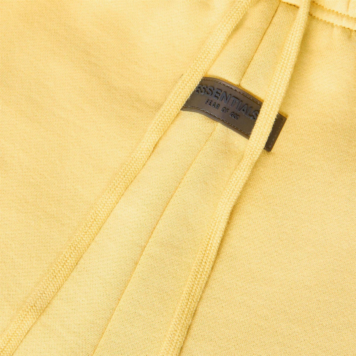 Yellow - Side - Fear Of God Essentials Womens-Ladies Patch Swim Shorts