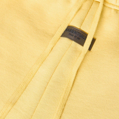 Yellow - Side - Fear Of God Essentials Womens-Ladies Patch Swim Shorts