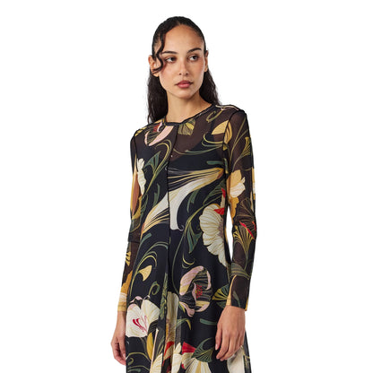 Black - Lifestyle - Ted Baker Womens-Ladies Sheer Fabric Regular Mini Dress