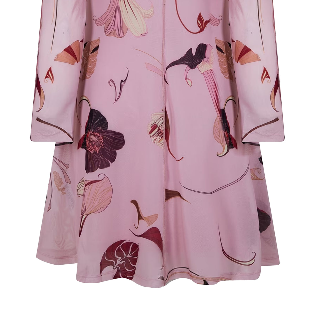 Light Pink - Lifestyle - Ted Baker Womens-Ladies Sheer Fabric Regular Mini Dress