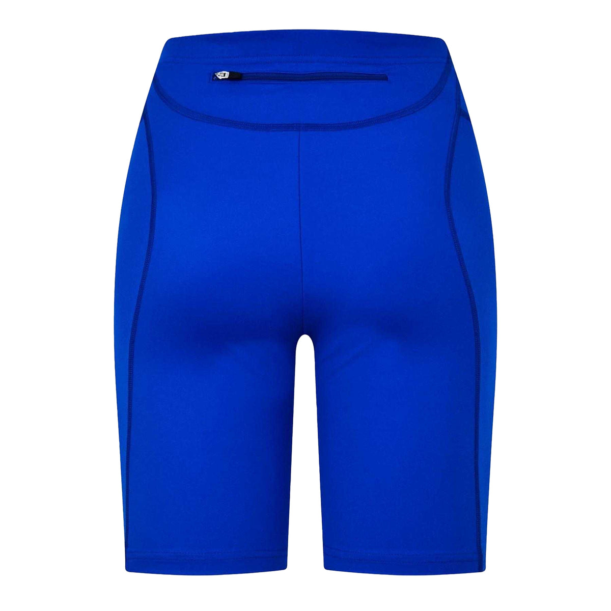 Electric Blue - Back - Balenciaga Womens-Ladies Stretch Cycling Shorts