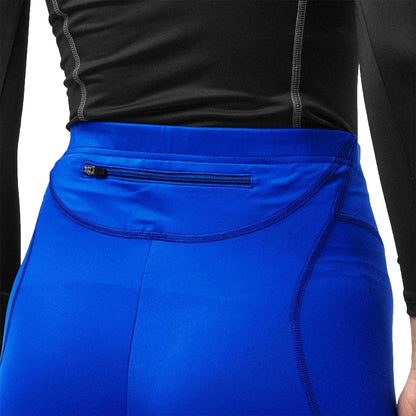Electric Blue - Side - Balenciaga Womens-Ladies Stretch Cycling Shorts
