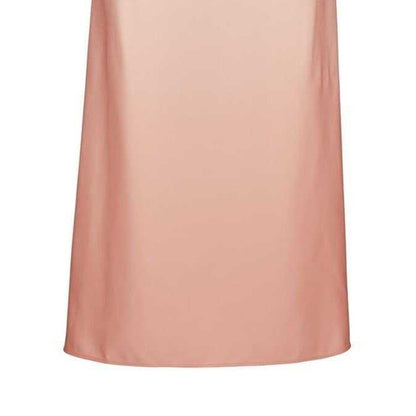 Pink Ombre - Side - Hugo Womens-Ladies Kasanka Ombre Satin Slim Slip Dress