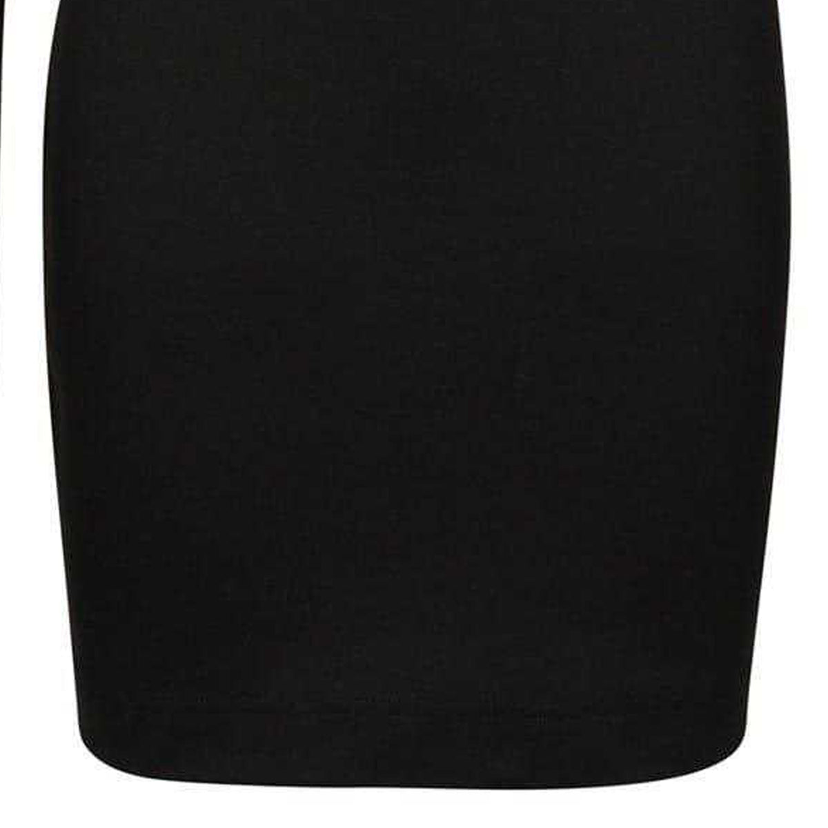 Black - Side - Hugo Womens-Ladies Kemila Crew Neck Bodycon Dress