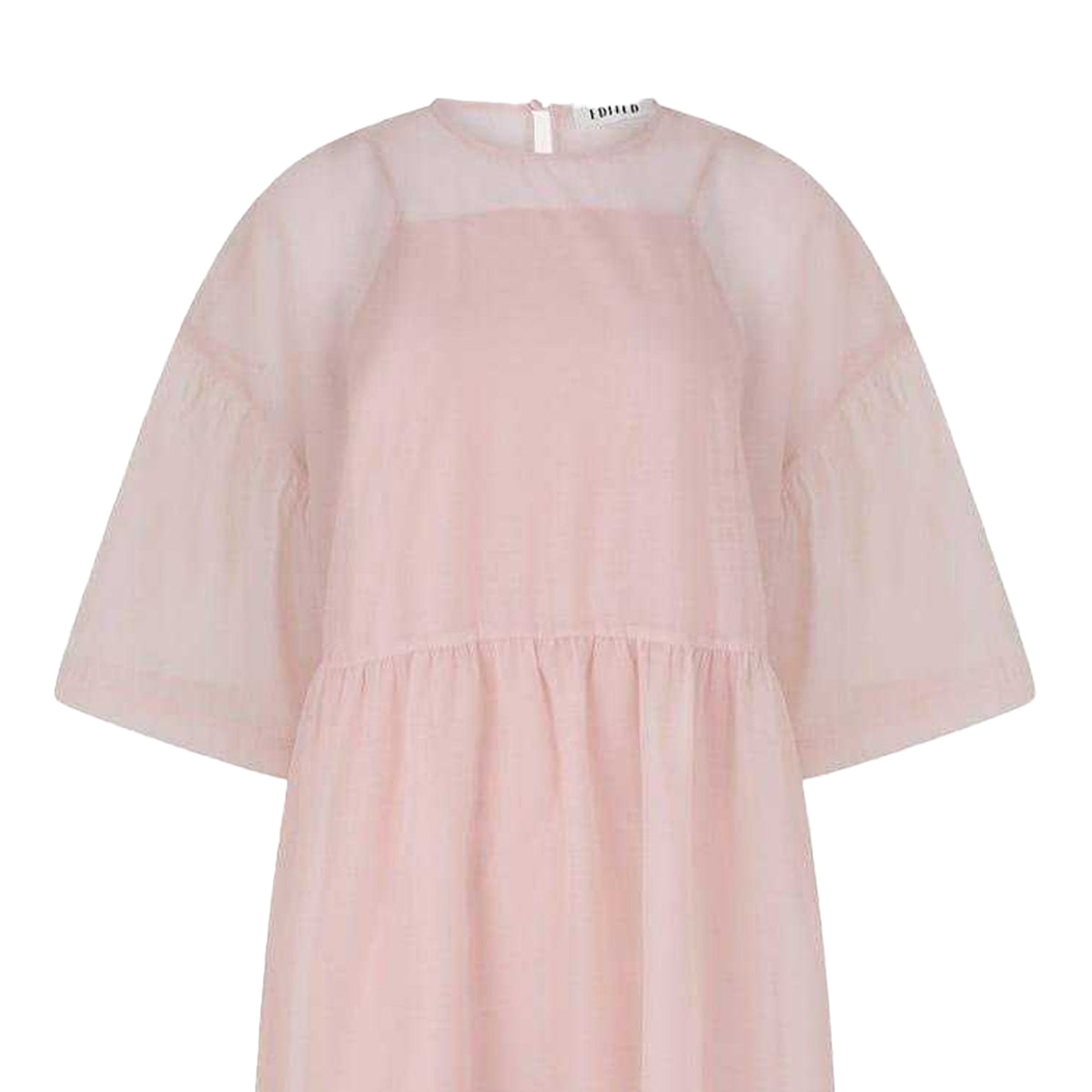Optic White - Side - Edited Womens-Ladies Pia Loose Fit Maxi Dress