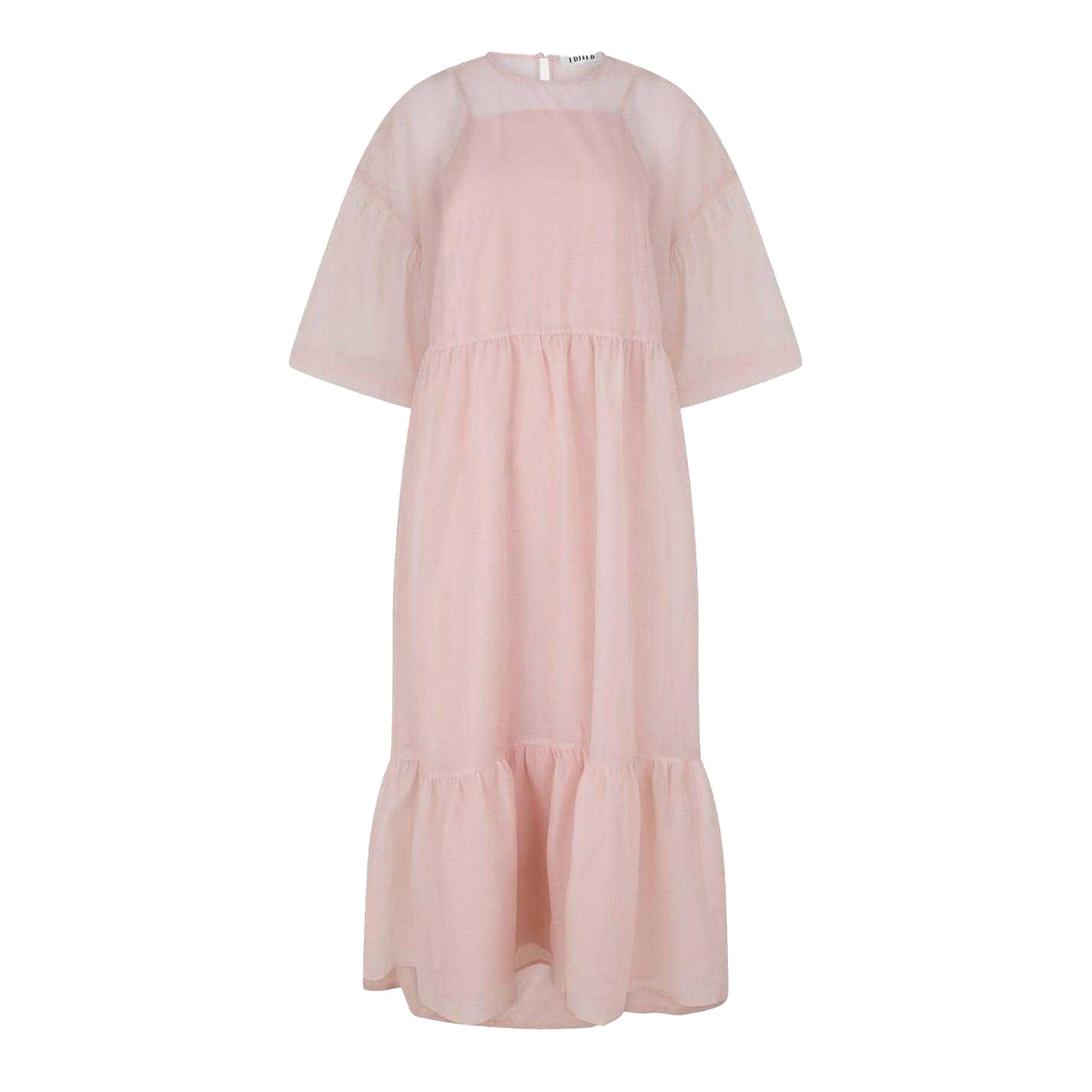 Optic White - Front - Edited Womens-Ladies Pia Loose Fit Maxi Dress