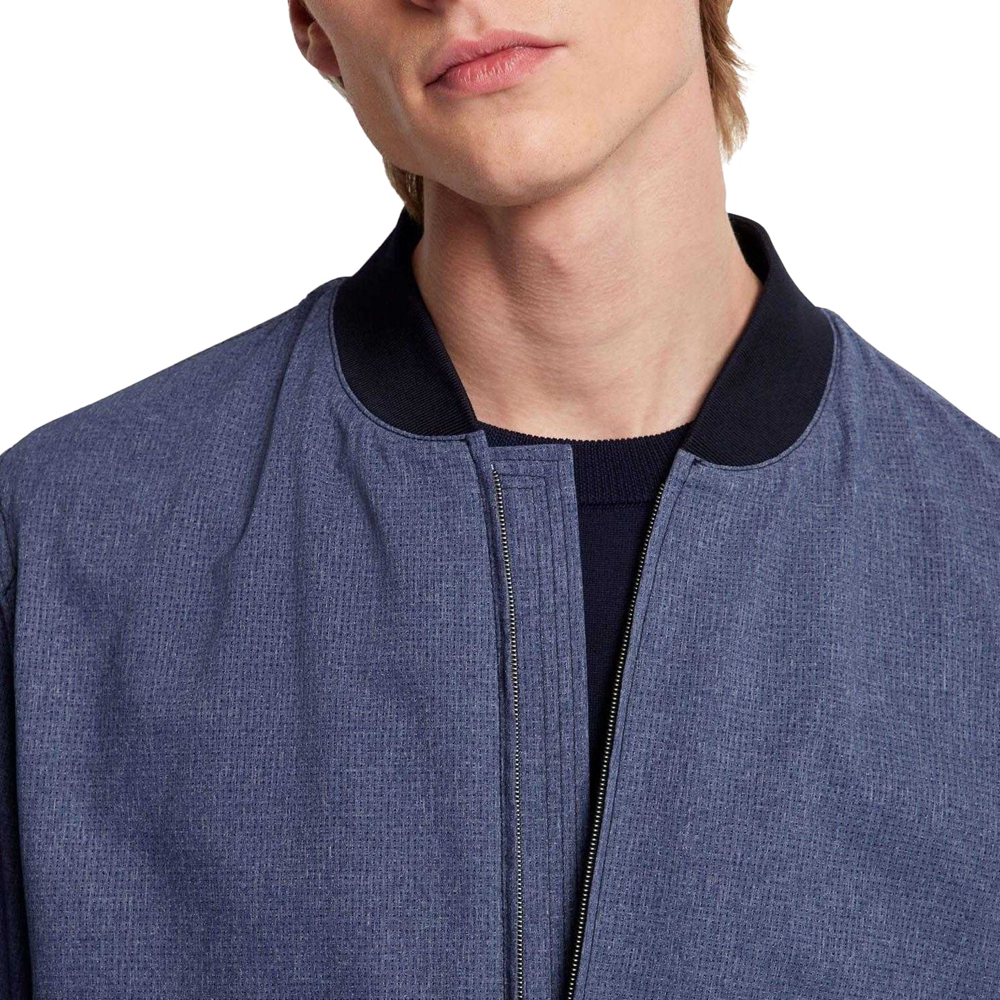 Blue - Lifestyle - Boss Mens P-Hanry Bomber Jacket