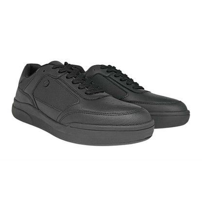 Black - Lifestyle - Pretty Green Childrens-Kids Moc Toe School Formal Shoes