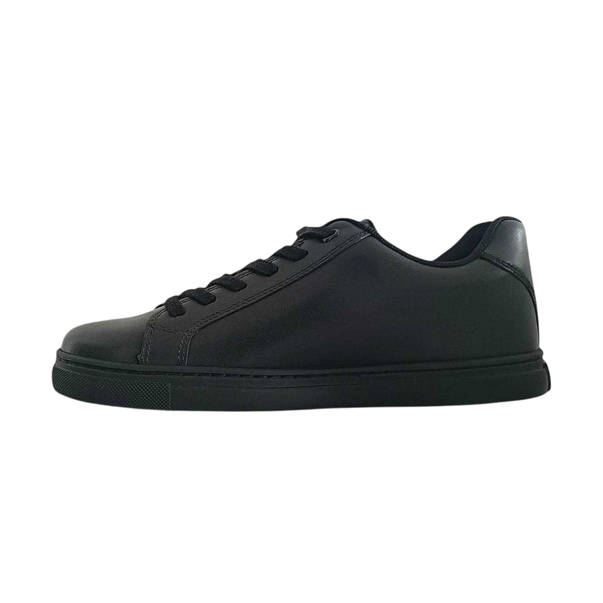 Black - Back - Pretty Green Boys Latham Moc Toe Formal Shoes