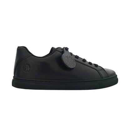 Black - Front - Pretty Green Boys Latham Moc Toe Formal Shoes