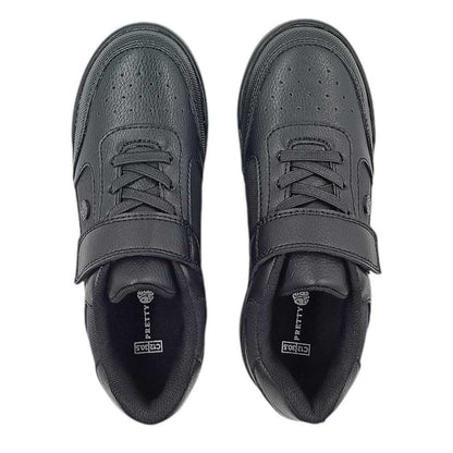 Black - Side - Pretty Green Childrens-Kids Welwyn Formal Shoes