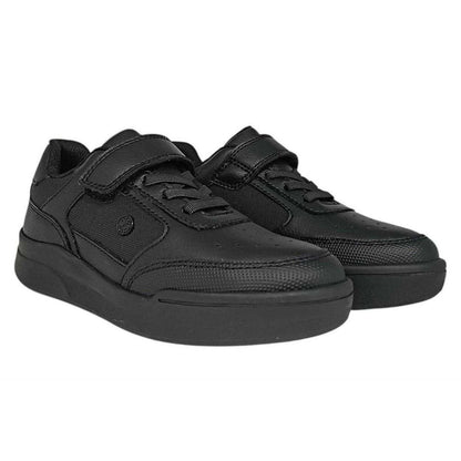 Black - Lifestyle - Pretty Green Childrens-Kids Welwyn Formal Shoes