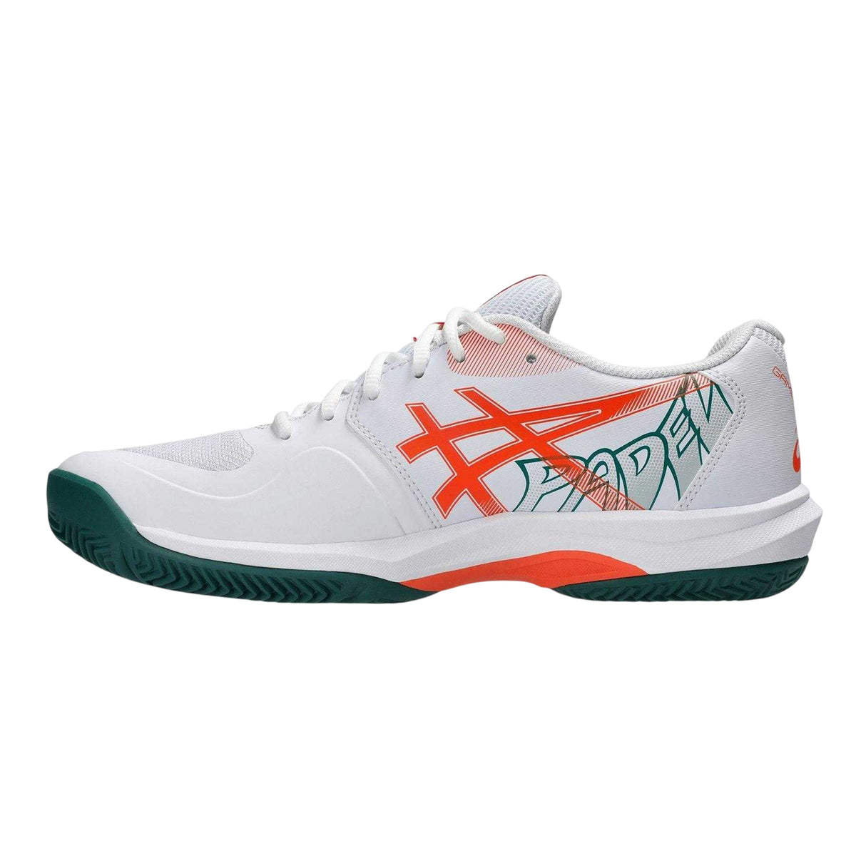 White - Side - Asics Mens Game Padel Trainers