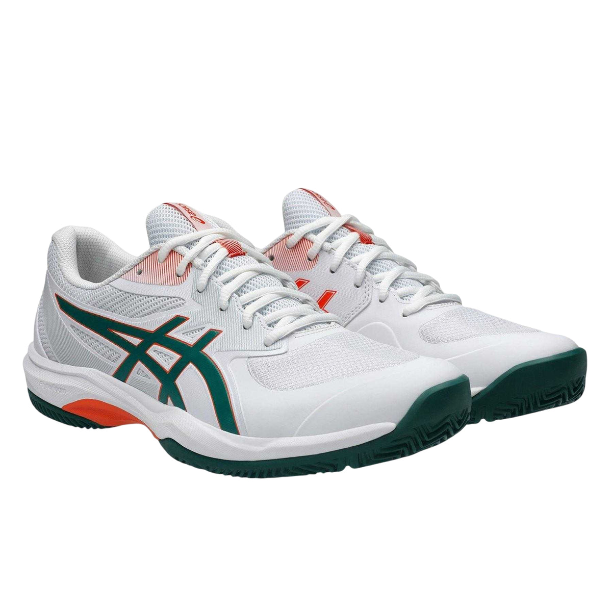 White - Pack Shot - Asics Mens Game Padel Trainers
