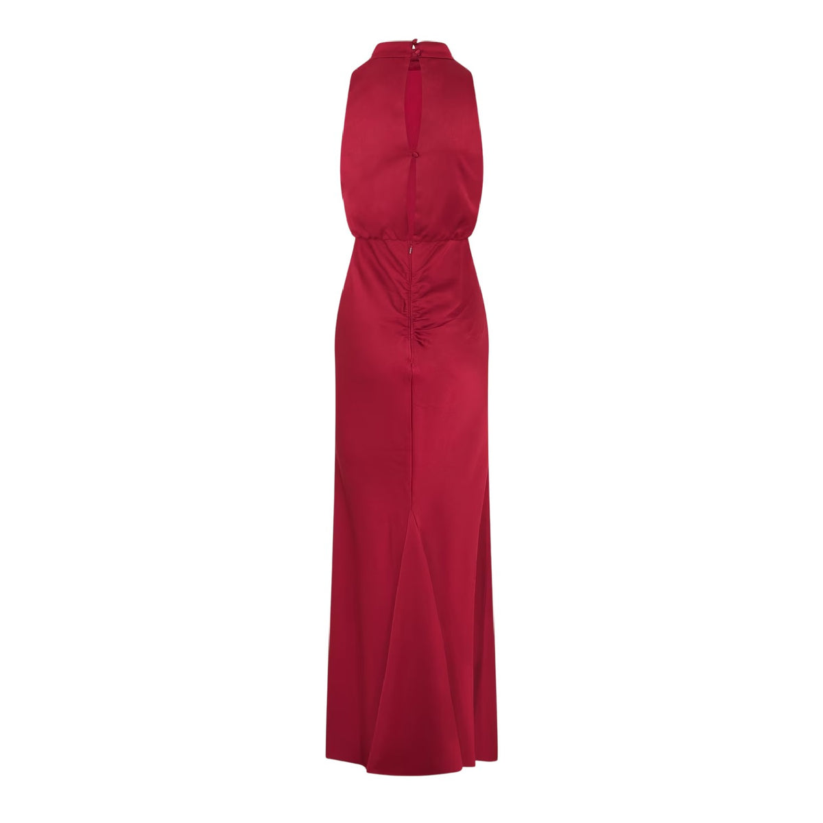 Burgundy - Back - Jarlo Womens-Ladies Rylie Evening Gown