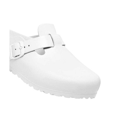 White - Side - Birkenstock Womens-Ladies Boston EVA Waterproof Clogs