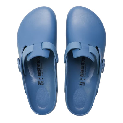 Blue - Side - Birkenstock Womens-Ladies Clogs