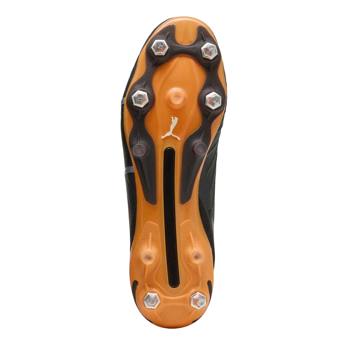 Black-Orange - Pack Shot - Puma Mens King Heritage Soft Ground Football Boots
