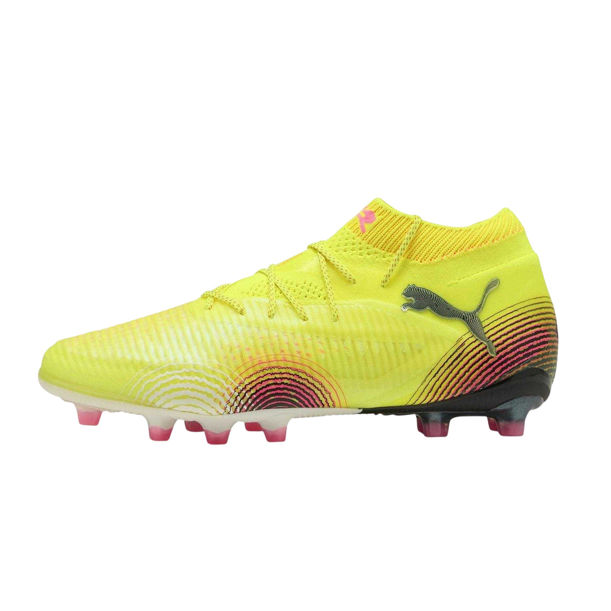 Yellow - Side - Puma Mens Future 8 Ultimate Firm Ground Football Boots