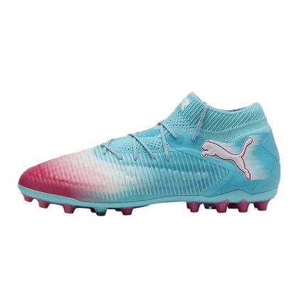 Blue - Side - Puma Mens Future 8 Ultimate Firm Ground Football Boots