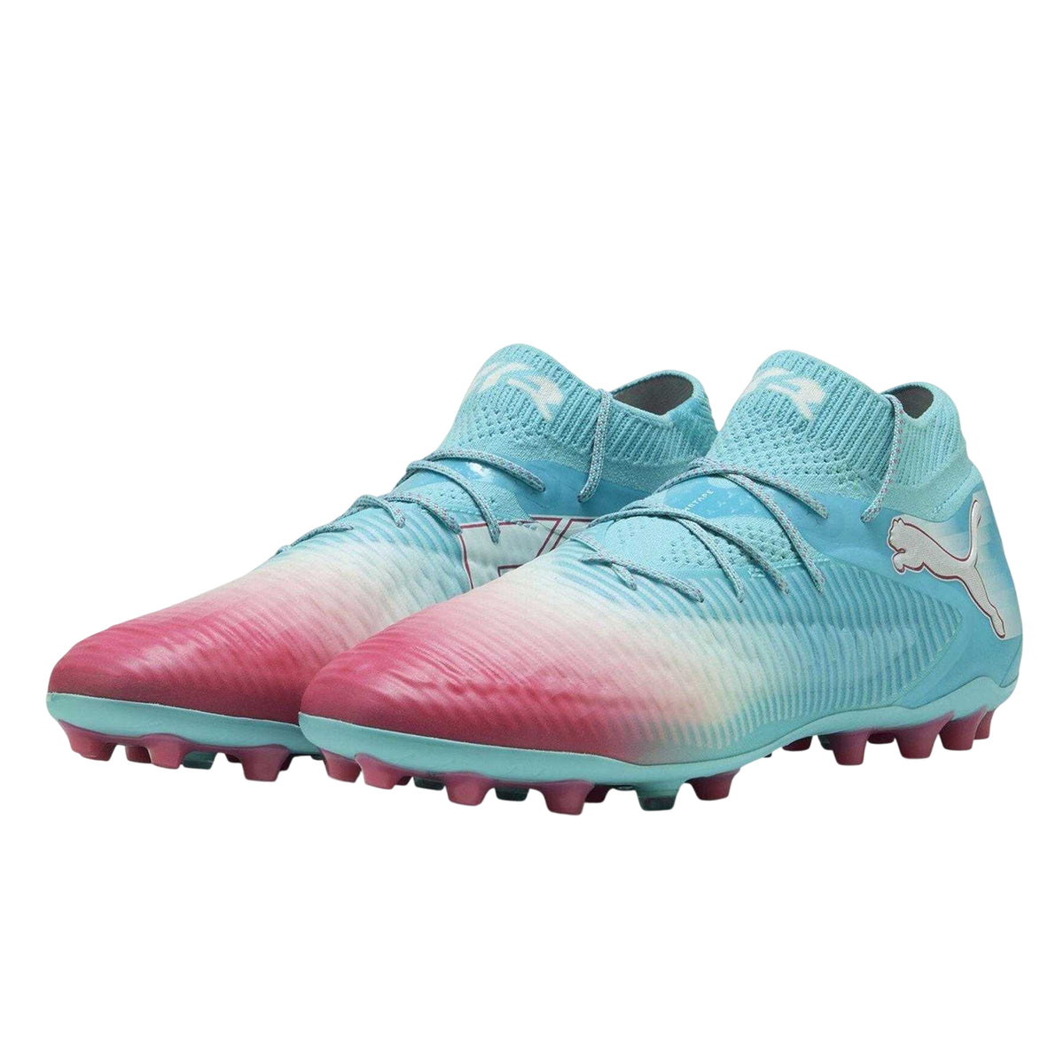 Blue - Close up - Puma Mens Future 8 Ultimate Firm Ground Football Boots
