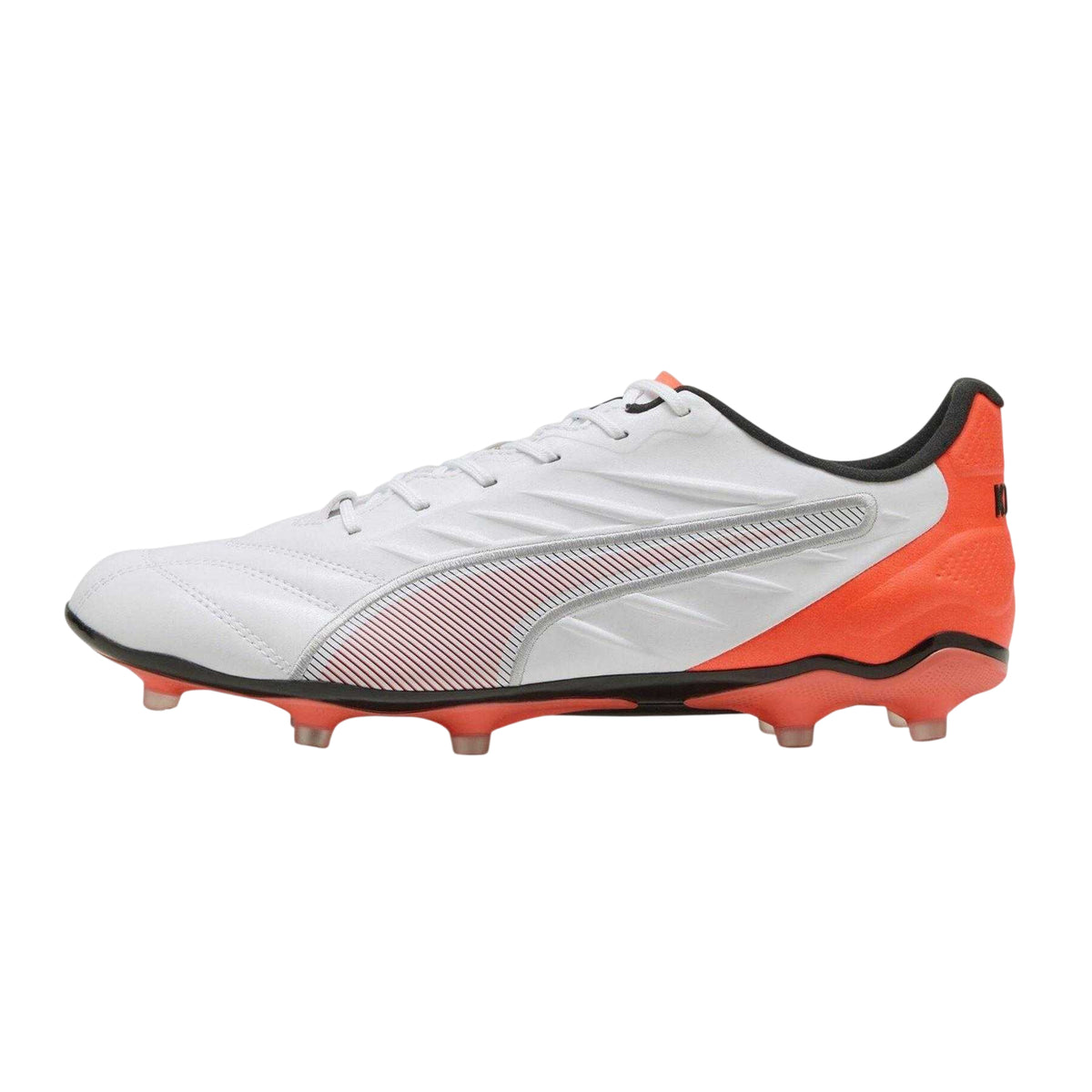 Puma White - Back - Puma Mens King Pro Firm Ground Football Boots