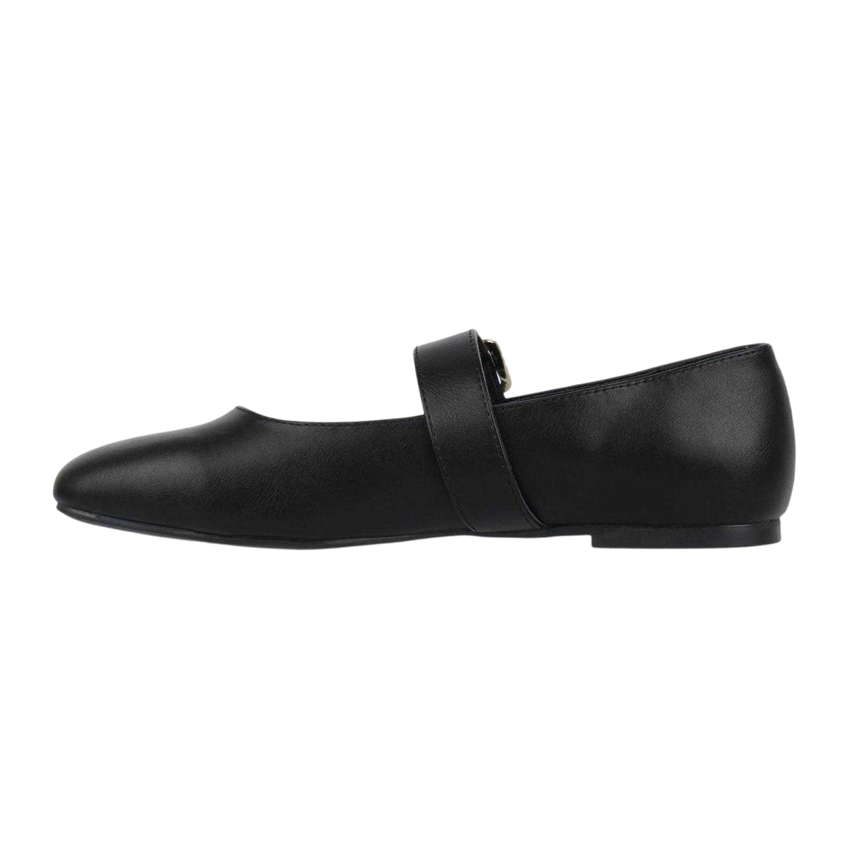 Black - Back - Miso Womens-Ladies Flat Mary Janes