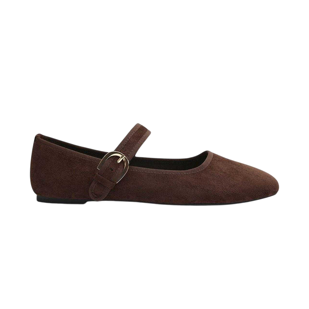 Brown - Front - Where´s That From Womens-Ladies Ballet Flats