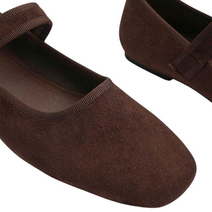 Brown - Lifestyle - Where´s That From Womens-Ladies Ballet Flats