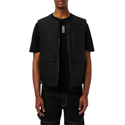 Black - Side - Hugo Mens Bontino Gilet