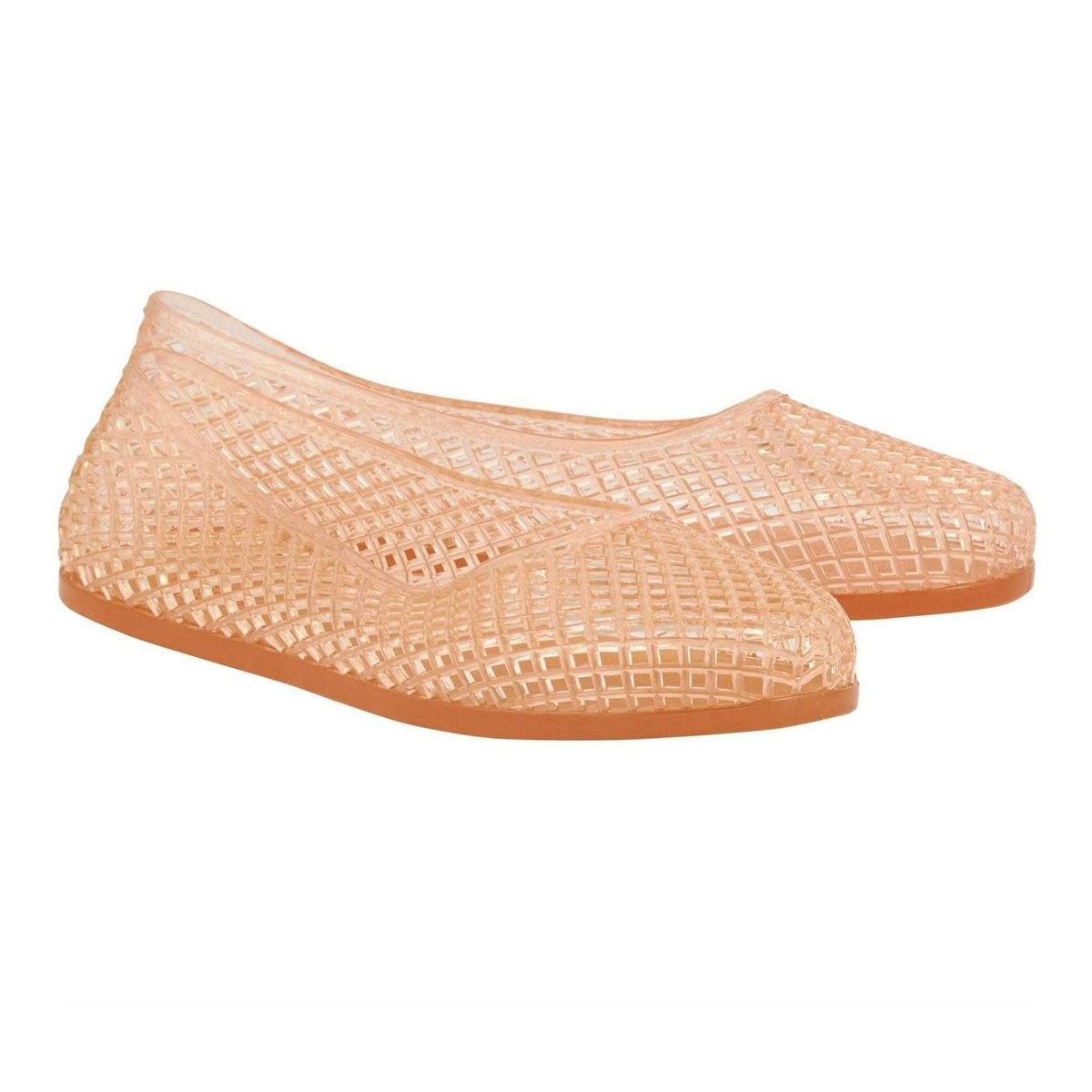 Nude - Side - Ancient Greek Sandals Womens-Ladies Iro Jelly Shoes