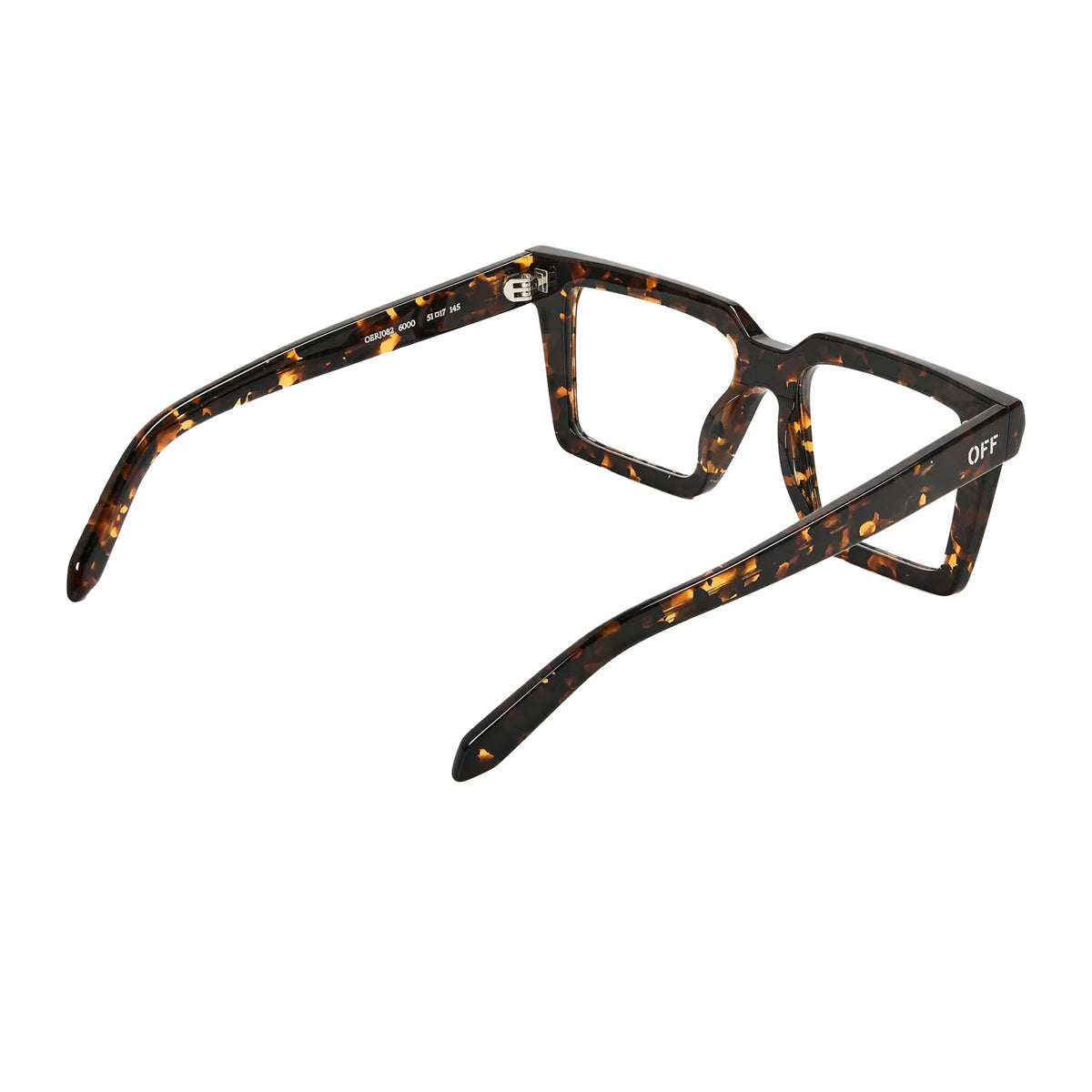 Havana - Back - Off White Womens-Ladies Square Glasses