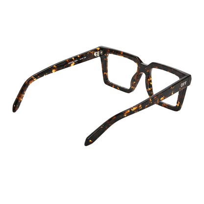 Havana - Back - Off White Womens-Ladies Square Glasses