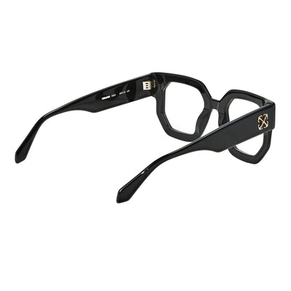 Black - Back - Off White Style 8B Arrow Logo Glasses