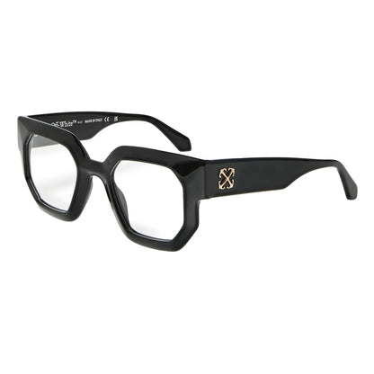 Black - Front - Off White Style 8B Arrow Logo Glasses