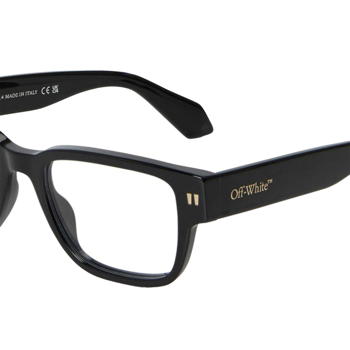 Black - Side - Off White Style 7v Reading Glasses